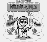 The Humans Title Screen